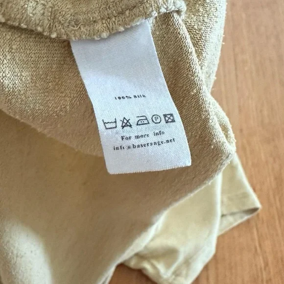 Baserange Butter Yellow Silk Shirt - Picture 5 of 5